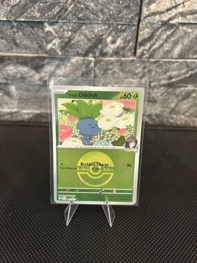 Pokemon Erika’s Oddish 001/217 Reverse Holo Rare from Ascended Heroes Set M/NM
